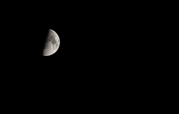 Picture the sky, space, the moon