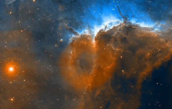 Picture Nebula, Andromeda, NGC 224