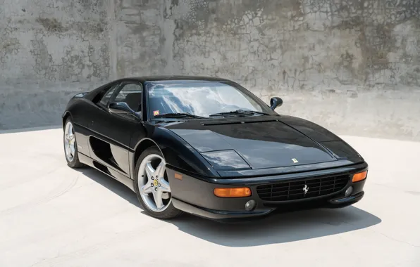 Picture Classic, Black, Supercar, Ferrari F355 Berlinetta