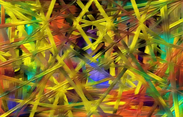 Picture abstraction, color, form