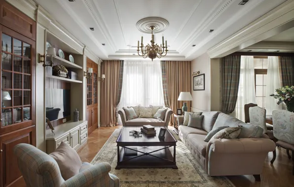 Picture design, style, interior, living room