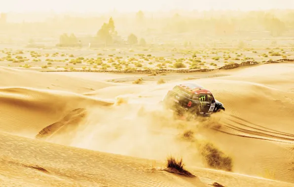 Picture Sand, Mini, Mountains, Dust, Sport, Speed, Race, Hills, Heat, Rally, Rally, Dune, Raid, MINI Cooper, …