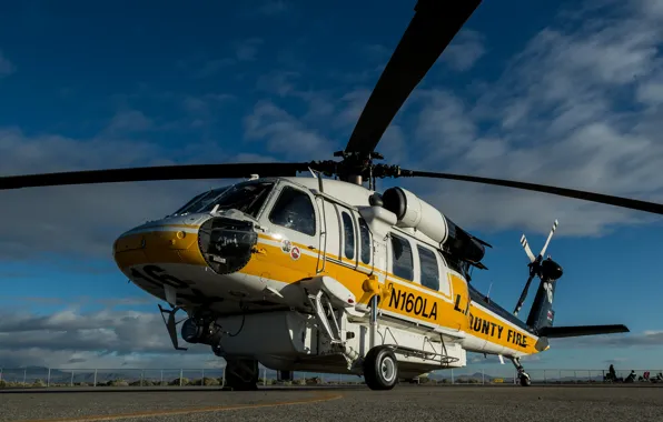 Picture Sikorsky, transport helicopter, S-70A