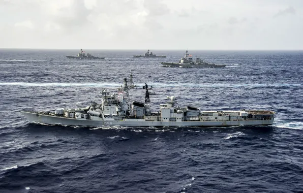 Picture sea, ships, Navy