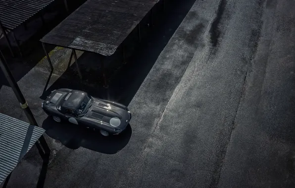 Picture car, Jaguar, sportcar, road, race, classic, urban, E-type