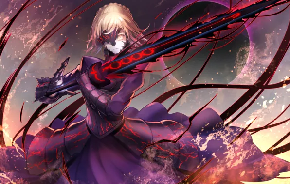 Picture sword, the saber, Fate / Grand Order, The destiny of a great campaign