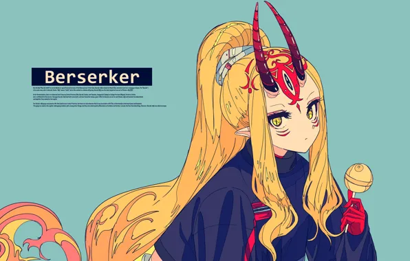 Picture Berserker, Fate/Grand Order, Kogecha, Ibaraki-doujinshi
