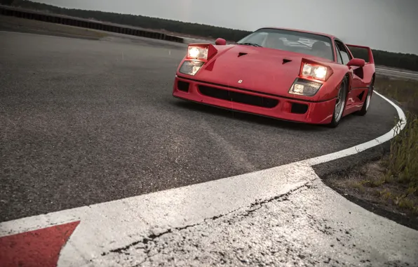 Picture Light, Red, F40, Turn