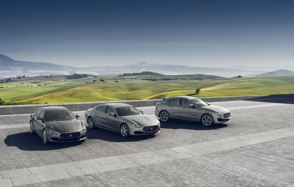 Picture Maserati, Quattroporte, Ghibli, 2017, Levante
