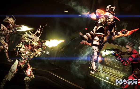 Picture Mass Effect 3, Azari, addition of &quot;Retribution&quot;, turanec soldier Spoiler, collectors, DLC Retaliation