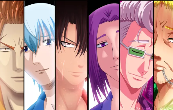 Picture collage, characters, Beelzebub, Falsepos