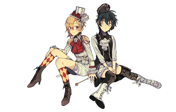 Picture style, background, boys, Ensemble Stars!, Ensemble stars
