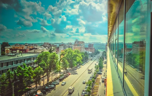 Picture the sky, the city, street, photographer, photography, photographer, Kaluga, Kaluga, Vladimir Silaev