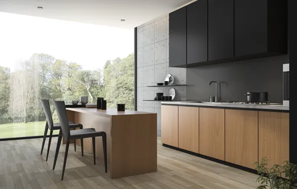 Picture design, style, room, interior, kitchen
