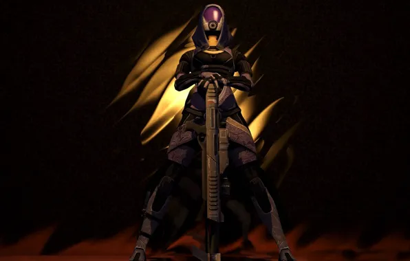 Picture weapons, mass effect, Tali, Widow