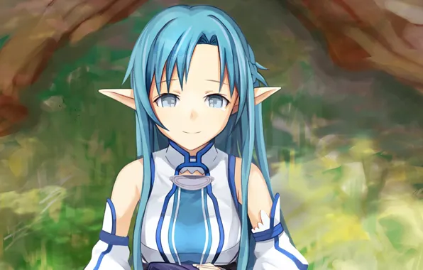 Picture anime, fairy, japanese, Yuuki Asuna, SAO, bishojo, light novel, ALO, ALfheim Online