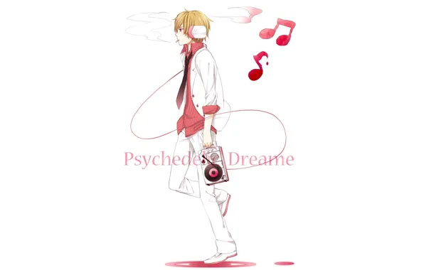 Picture music, guy, Delic