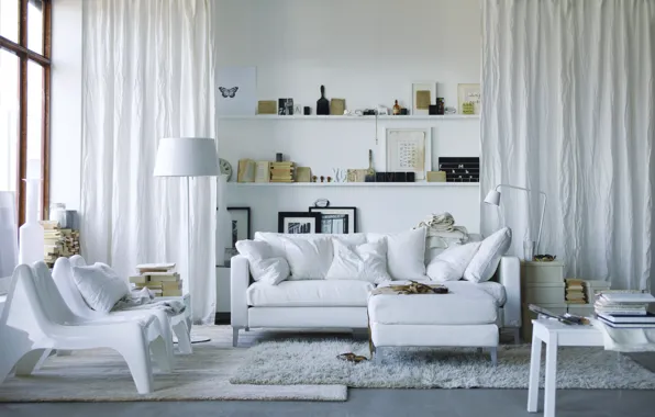 Picture white, design, style, room, interior