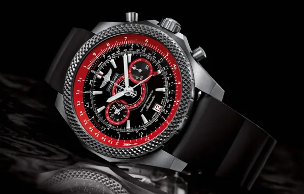 Picture Watch, Watch, Breitling, Supersport, Chronograph, Light Body, Breitling for Bentley