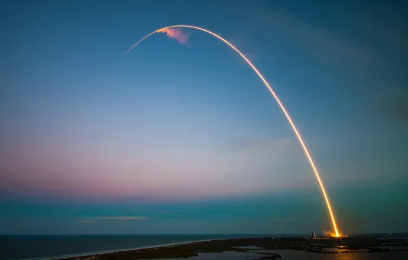 Picture rocket, spacex, falcon heavy