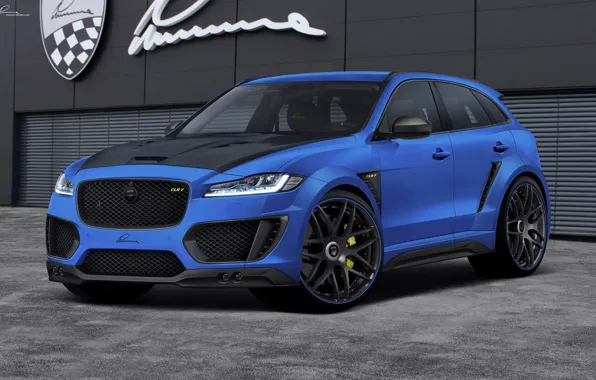 Picture Jaguar, Blue, Tuning, Lumma Design, F-Pace