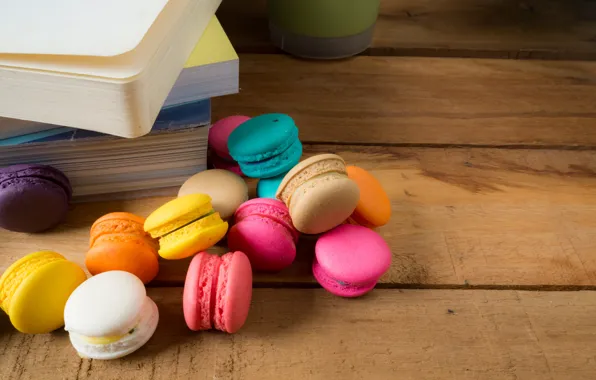 Picture colorful, dessert, pink, cakes, sweet, sweet, dessert, bright, macaroon, french, macaron, macaroon