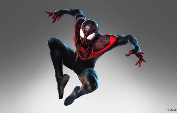 Picture Spider-Man, Miles Morales, the black order, marvel ultimate alliance 3