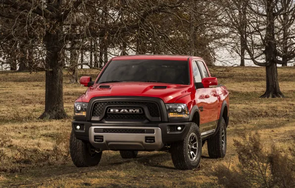 Picture Dodge, Red, Power, 1500, Pickup, Ram, Hemi, Rebel