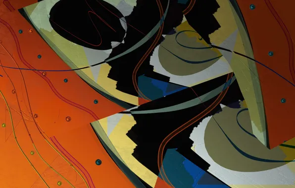 Picture abstraction, color, form