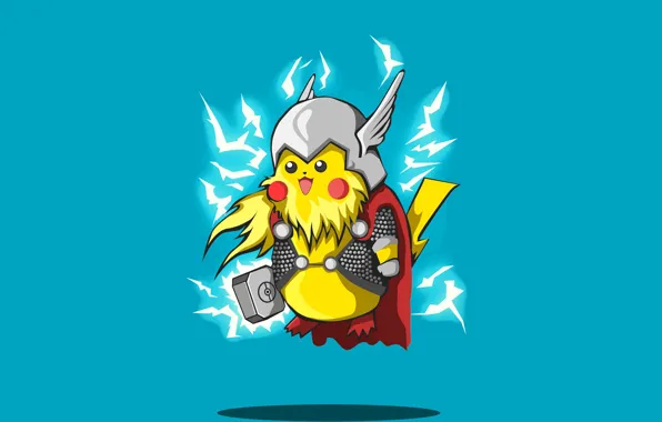 Picture background, minimalism, Pokemon, cosplay, Pokemon