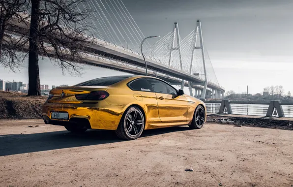Picture car, machine, auto, bridge, city, fog, race, bmw
