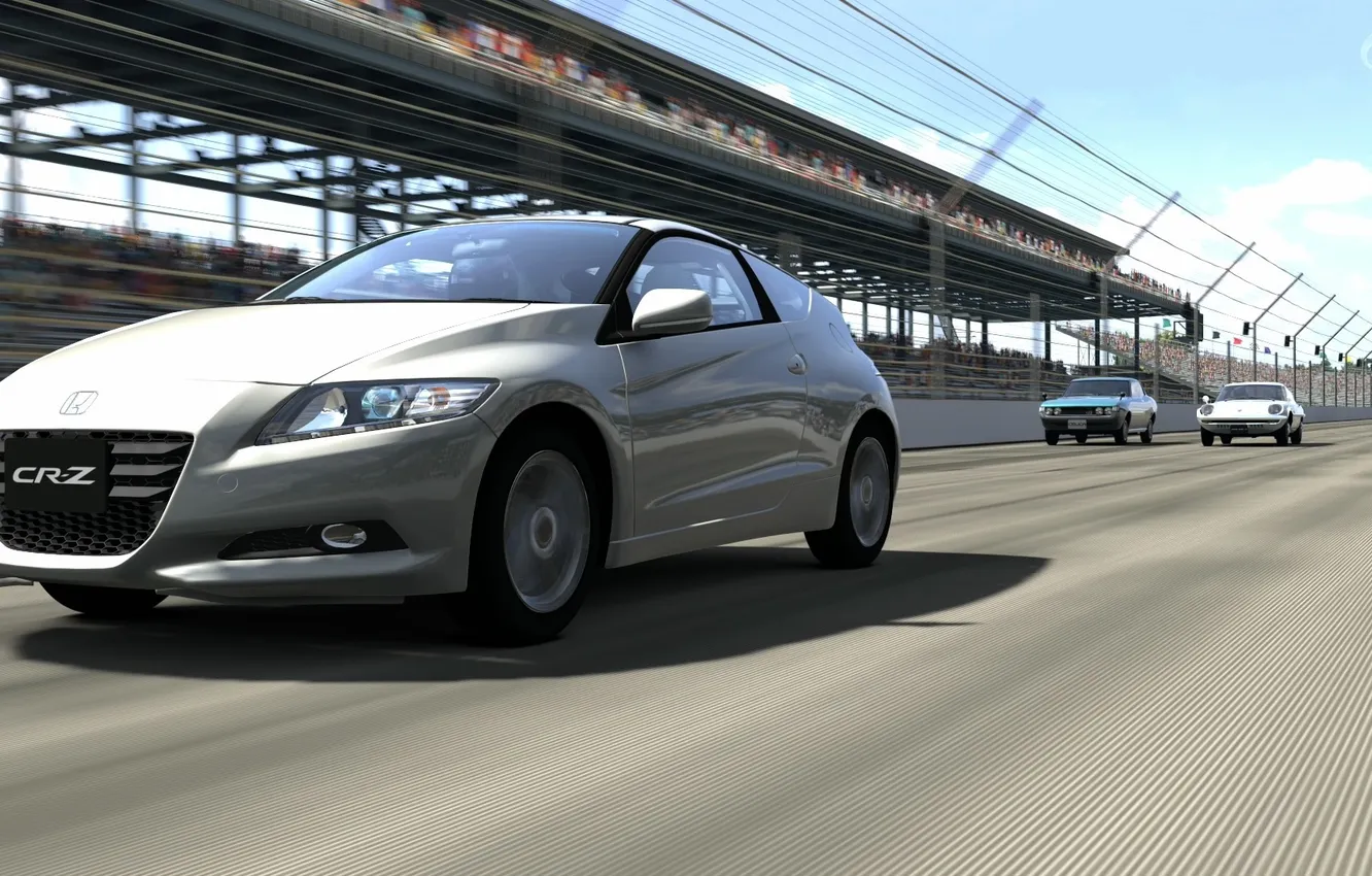 Photo wallpaper Honda, GT5, Gran Turismo, CR-Z