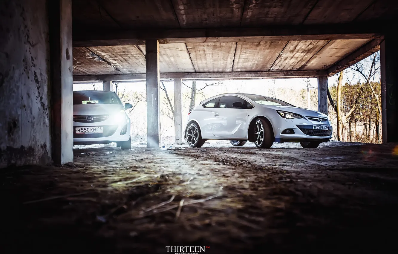 Photo wallpaper machine, auto, photographer, Opel, auto, photography, photographer, Thirteen
