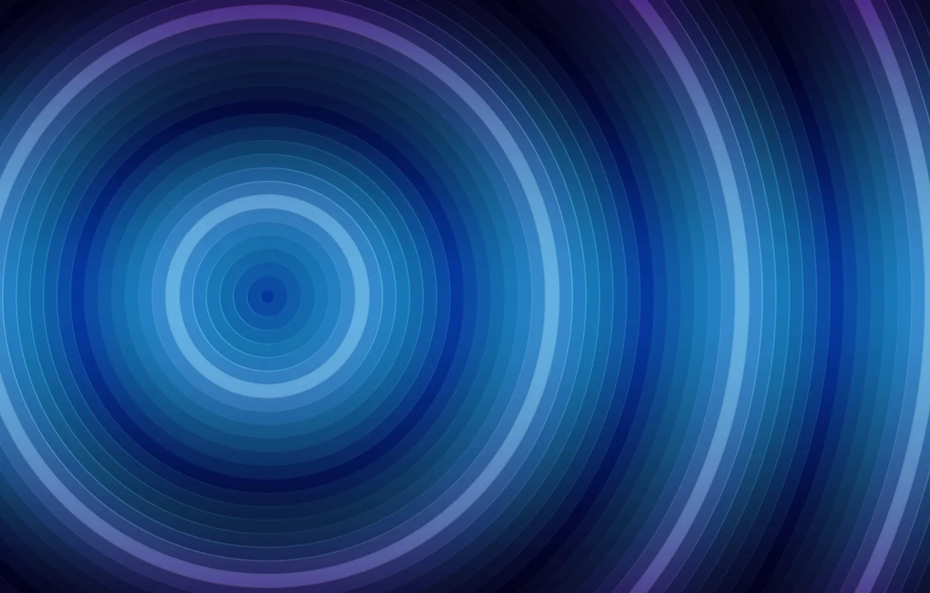 Photo wallpaper abstract, blue, circles, rings, Bands