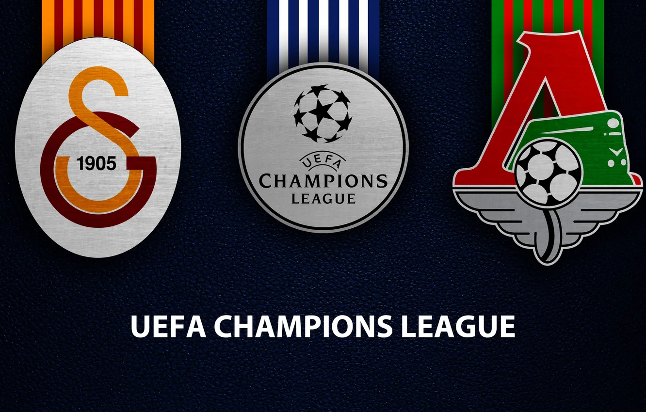 Photo wallpaper wallpaper, sport, logo, football, UEFA Champions League, Galatasaray, Lokomotiv Moscow, Galatasaray vs Lokomotiv Moscow