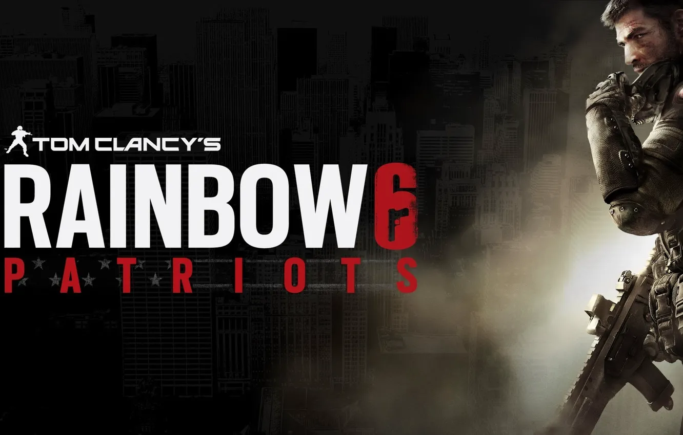 Photo wallpaper weapons, soldiers, tom clancys rainbow 6, Patriot