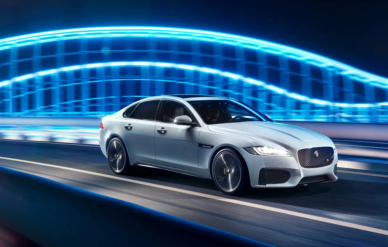 Photo wallpaper Jaguar, Jaguar, AWD, 2015, XF S