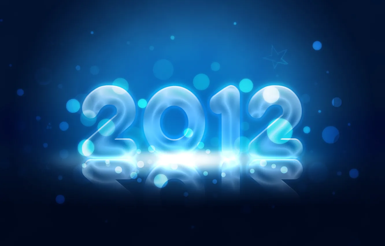 Photo wallpaper new year, 2012, fanzon.ru