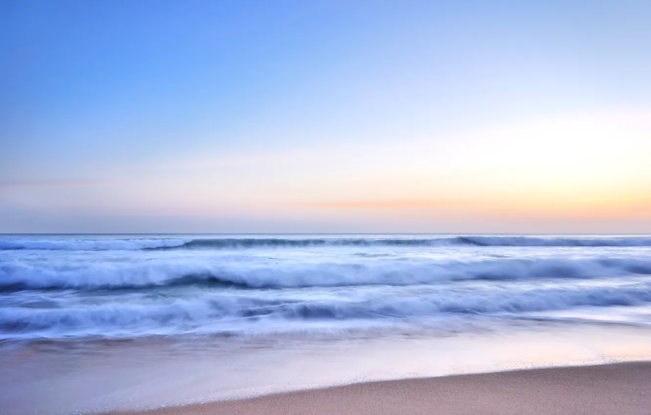 Photo wallpaper sand, sea, wave, beach, summer, shore, summer, beach