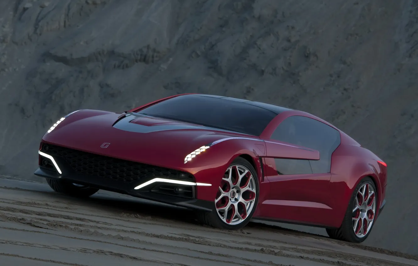 Photo wallpaper machine, beautiful, the front, Giugiaro Brivido, ItalDesign