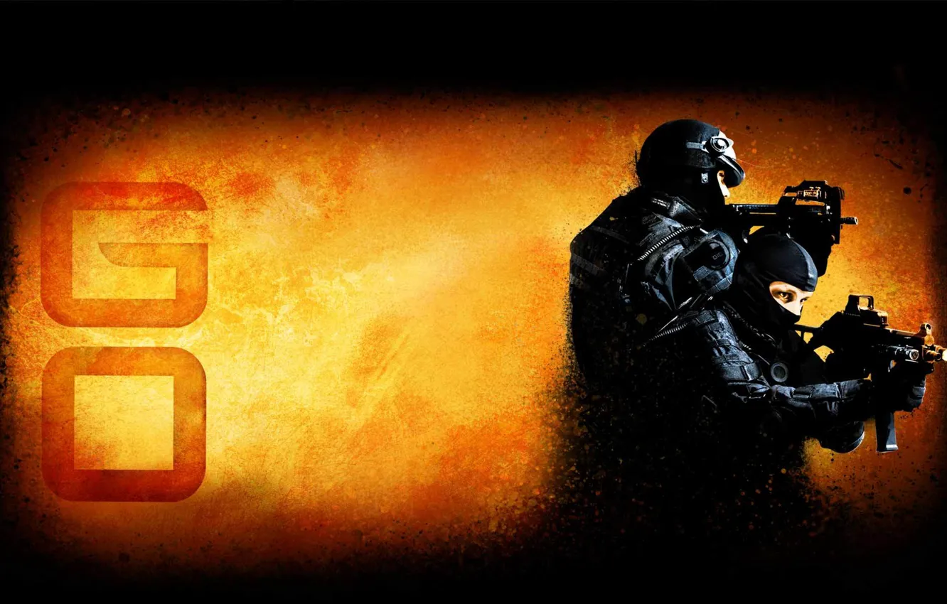 Photo wallpaper Counter Strike, Global Offensive, Counter-Terrorist forces