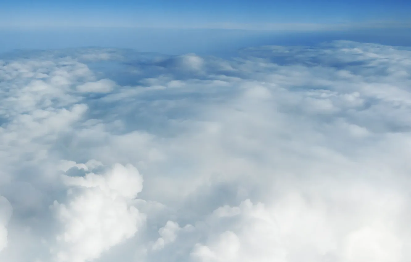 Photo wallpaper the sky, clouds