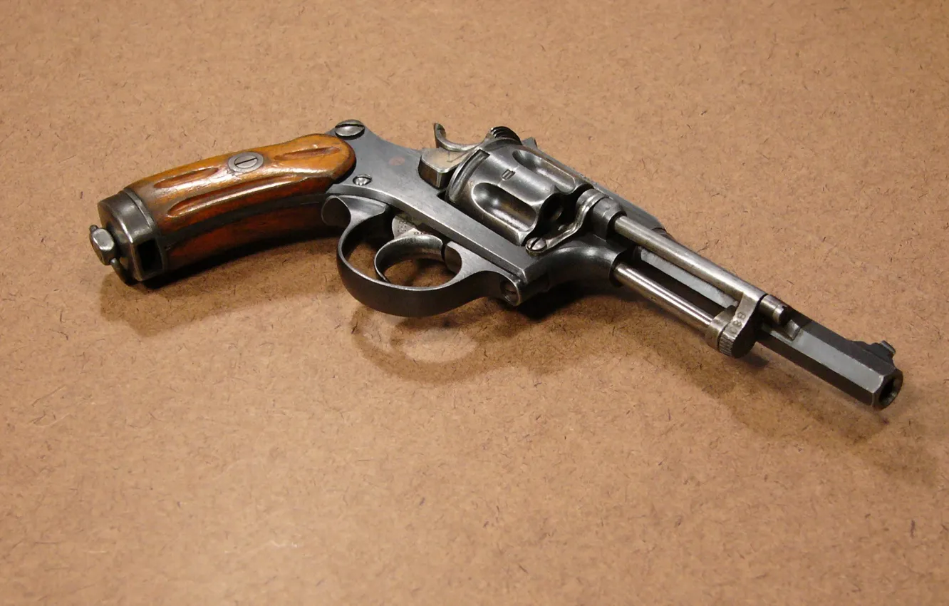 Photo wallpaper weapons, revolver, Swiss Ordnance M1882