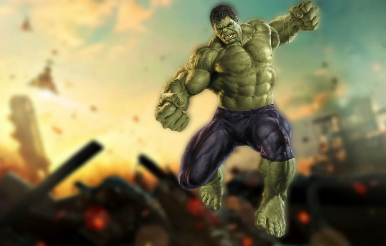 Photo wallpaper Hulk, The Avengers, The Avengers:Age Of Ultron, Avengers:Age Of Ultron