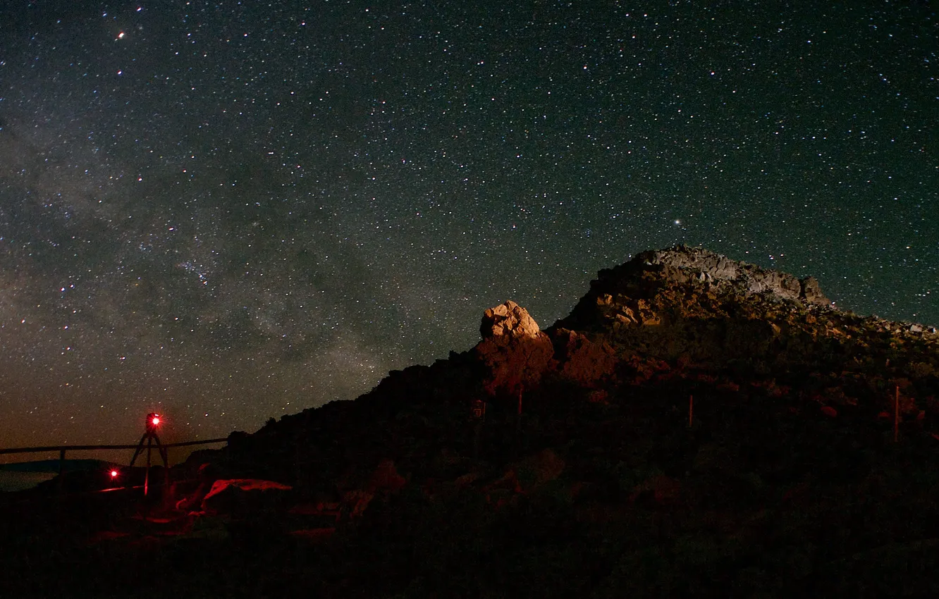 Photo wallpaper space, stars, flash, the milky way, beat