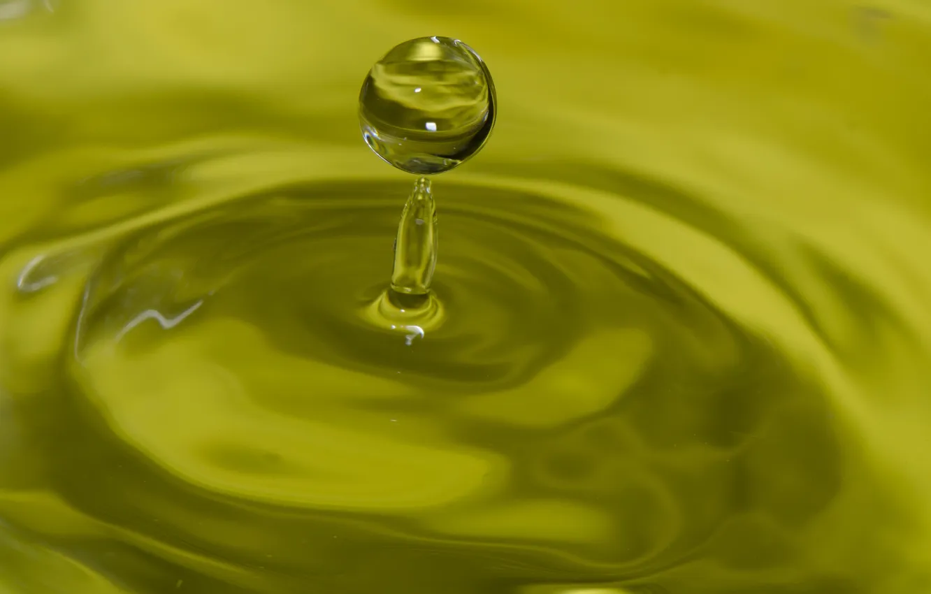 Photo wallpaper drops, splash, liquid