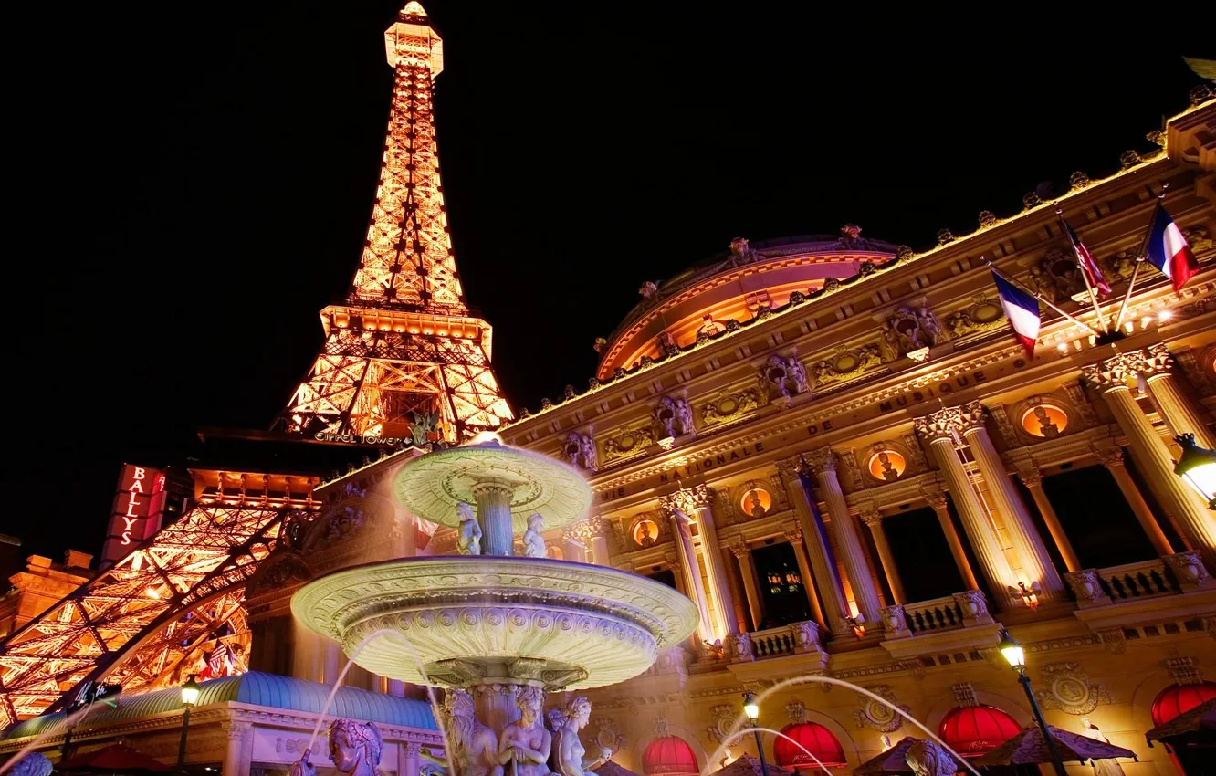 Photo wallpaper Wallpaper, Paris, tower, picture