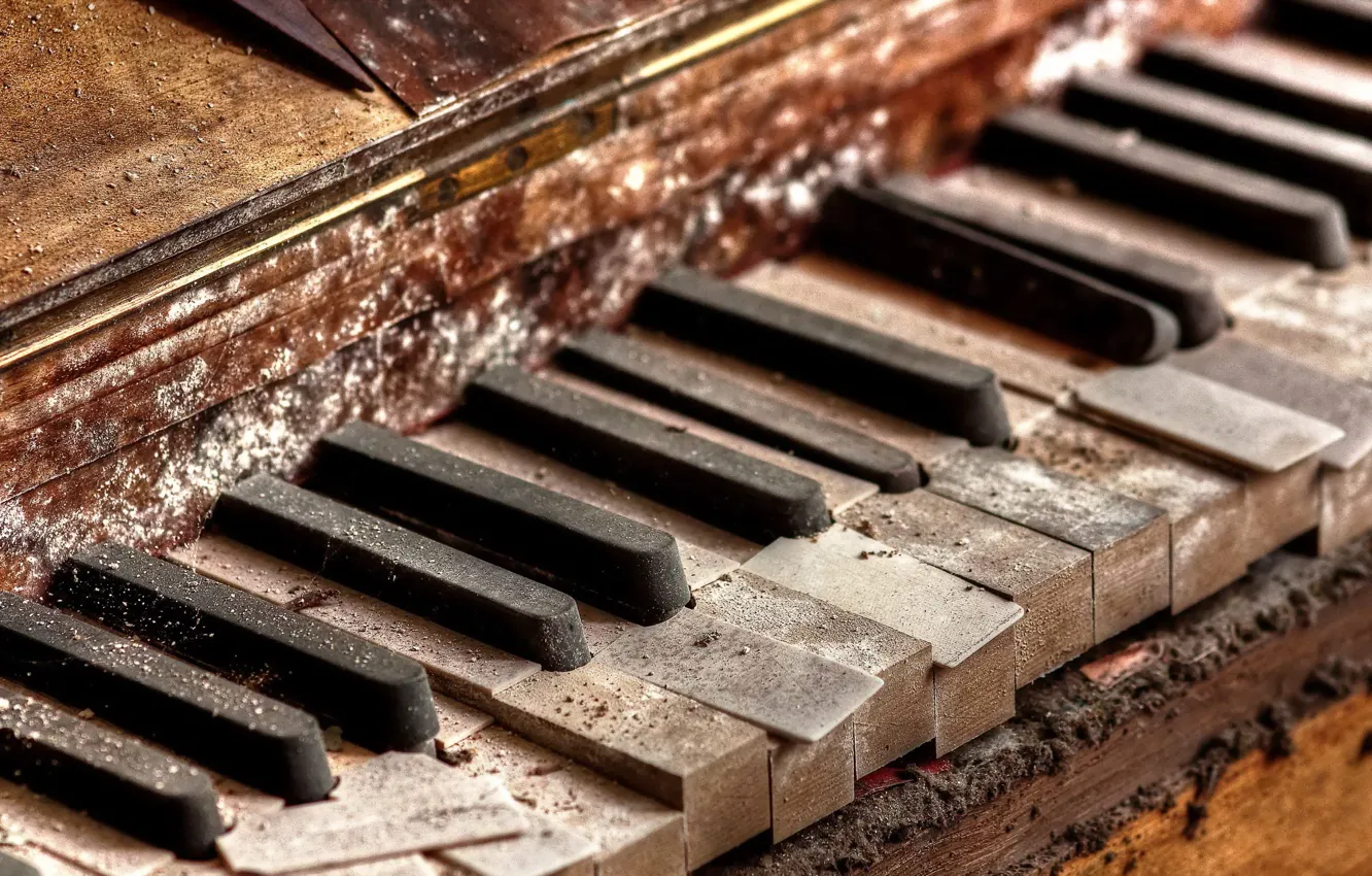 Photo wallpaper music, background, piano