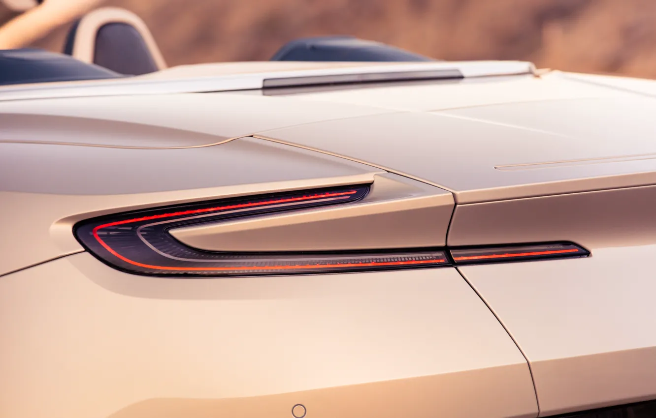 Photo wallpaper Aston Martin, DB11, Taillights, Aston Martin DB11 Volante