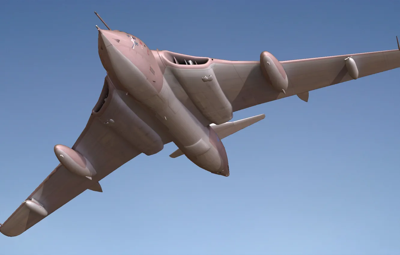 Photo wallpaper the plane, model, blender3d